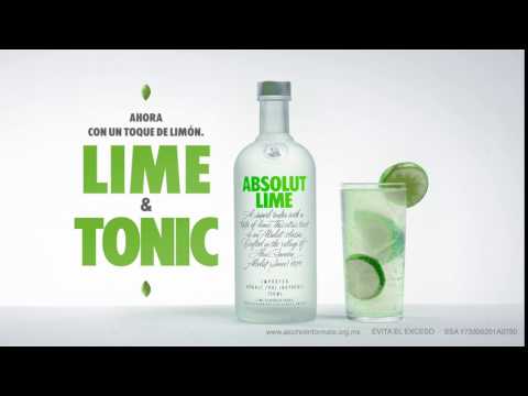 Vodka de limón con agua tónica
