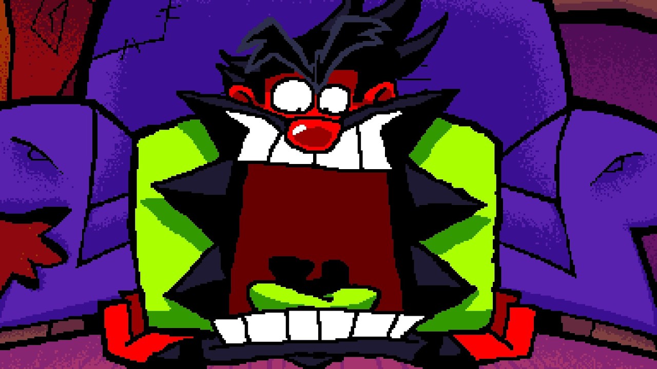 Battling two of the demon crop AntonBlast the end update part 1