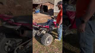 #Yfz 450 #Empire full #Exhaust. before and after…
