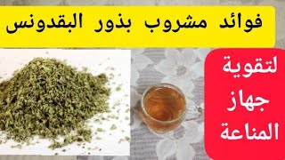 فوائد مشروب بذور البقدونس لصحة الجسم . و للمناعة Parsley drink to strengthen the immune system