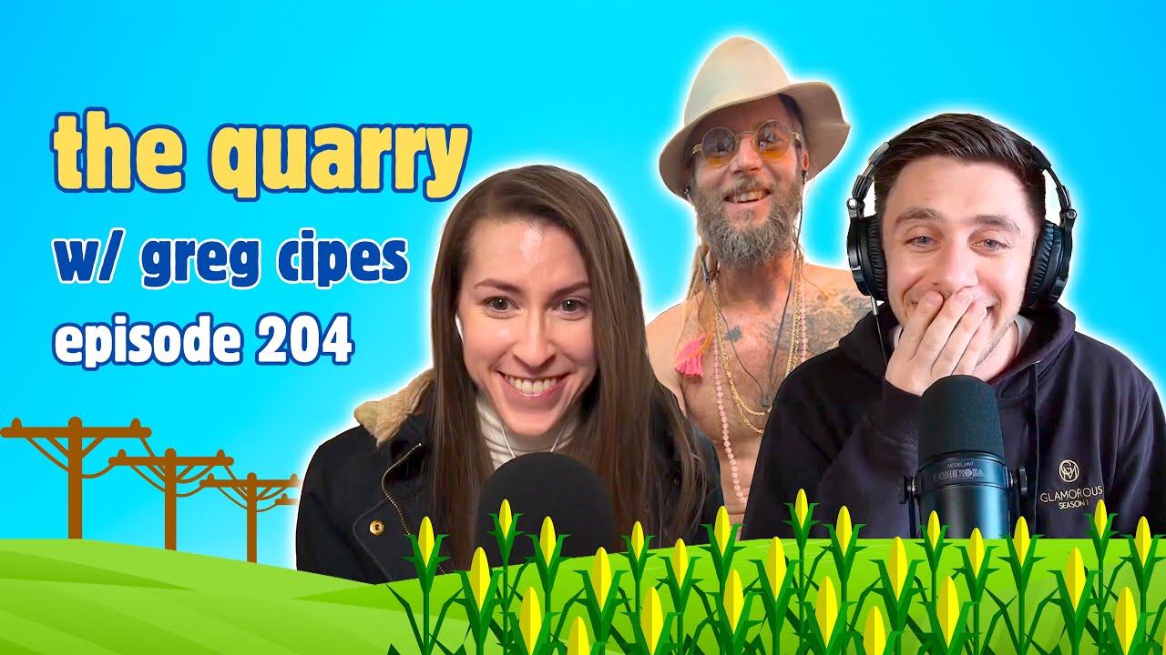 204 - The Quarry (w/ Greg Cipes) - VIDEO | Middling w/ Eden and Brock Podcast
