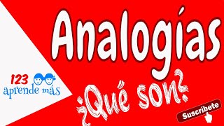 Tipos de ANALOGÍAS [ejemplos]💦🌊