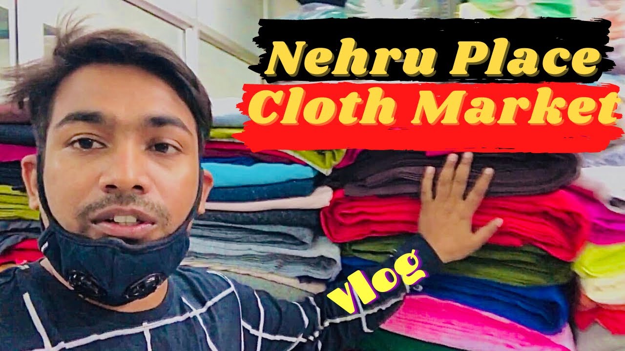 Arial Silk Fabric wholesale Shop In Delhi Nehru place Cloth market