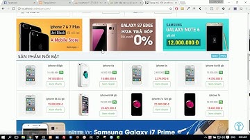 Bài 4 :  Xây dựng website bán hàng  . Thêm mới danh mục