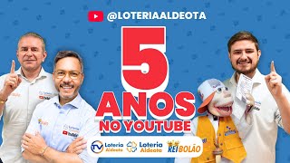 Loteria Aldeota celebra 5 anos no YouTube e 100 mil inscritos com reconhecimento histórico