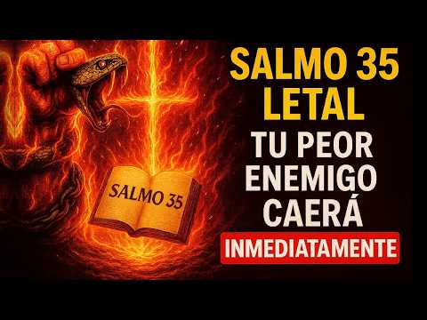 SALMO 35 EL MARTILLO de DIOS para ¡DEVOLVER MULTIPLICADO x7 BRUJERIA y ATAQUE MALIGNOS al REMITENTE