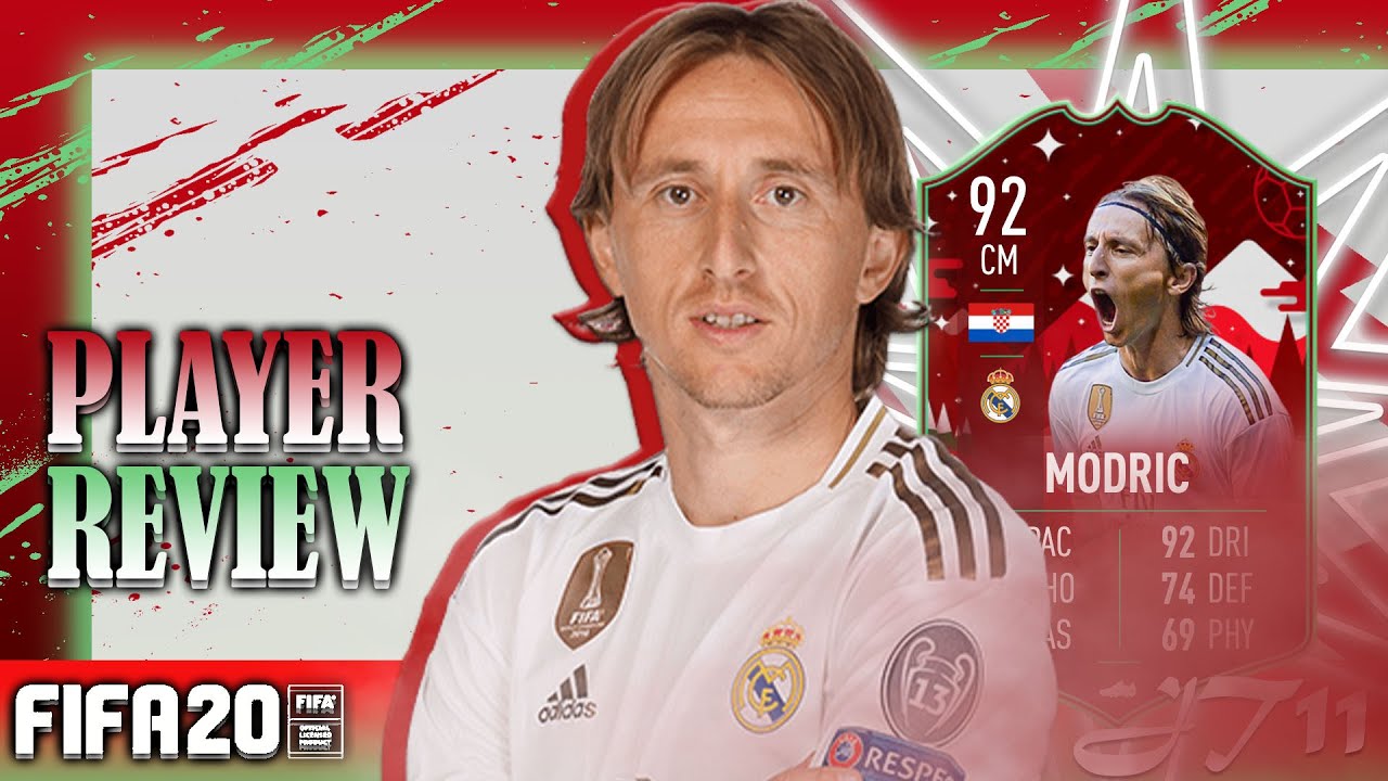 FIFA 20 FUTMAS MODRIC 92 PLAYER REVIEW