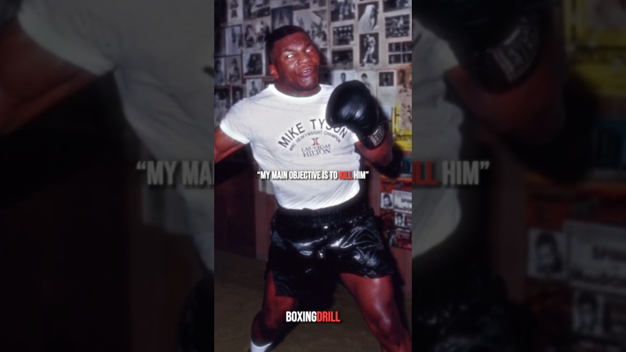 Mike Tyson - my main objective is to kill him