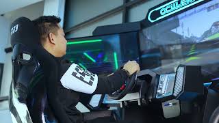 Unleashing Speed The Ultimate 6 Dof 3 Screen Racing Game