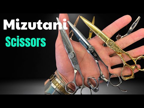 Mizutani Scissor Review Biggest personal collection 2024 - YouTube