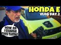 How to charge an electric car - Honda E VLOG Day 2