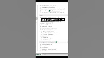 CUSTOM LIST | EXCEL #shorts #viralshorts #tutorial #class #computer #computercourse #exceltips