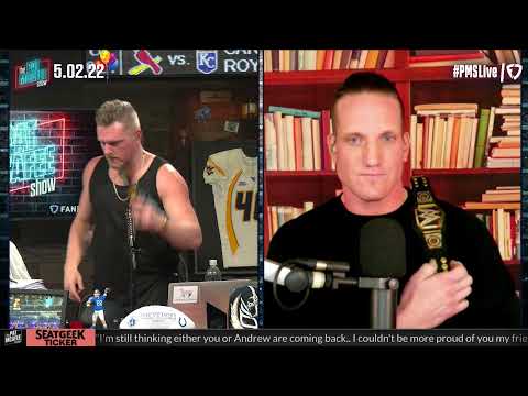 Thumbnail for The Pat McAfee Show | Monday May 2nd, 2022