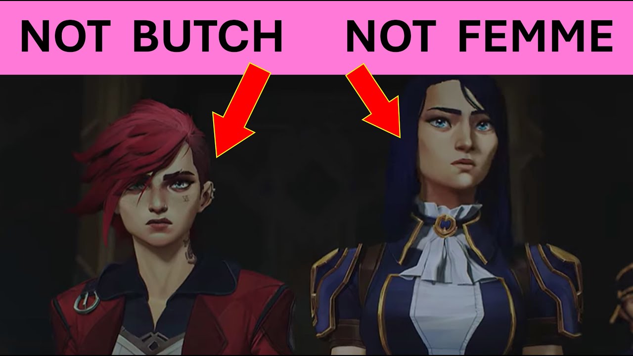 CAITLYN, VI, and Piltover's GENDER system. What is FEMININITY in Arcane? (Arcane video essay)