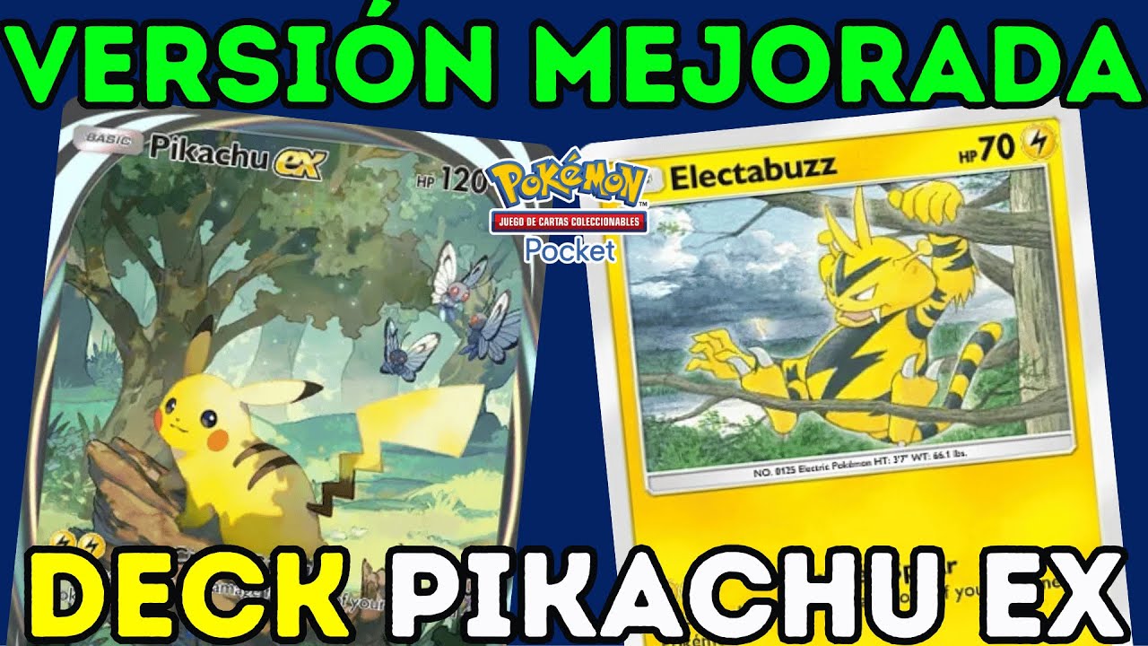 La NUEVA VERSIÓN del MAZO PIKACHU es DEMASIADO FUERTE en Pokémon TCG ...