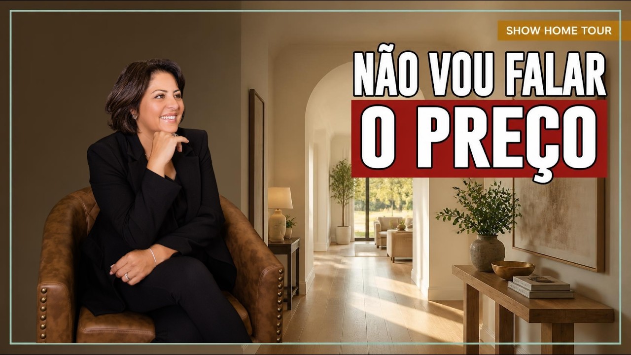 Vou te mostrar essa casa inteira — mas NÃO vou falar o preço