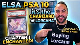 The Charizard of Lorcana! Elsa 207 PSA 10 enchanted from the First Chapter [Episode 13]