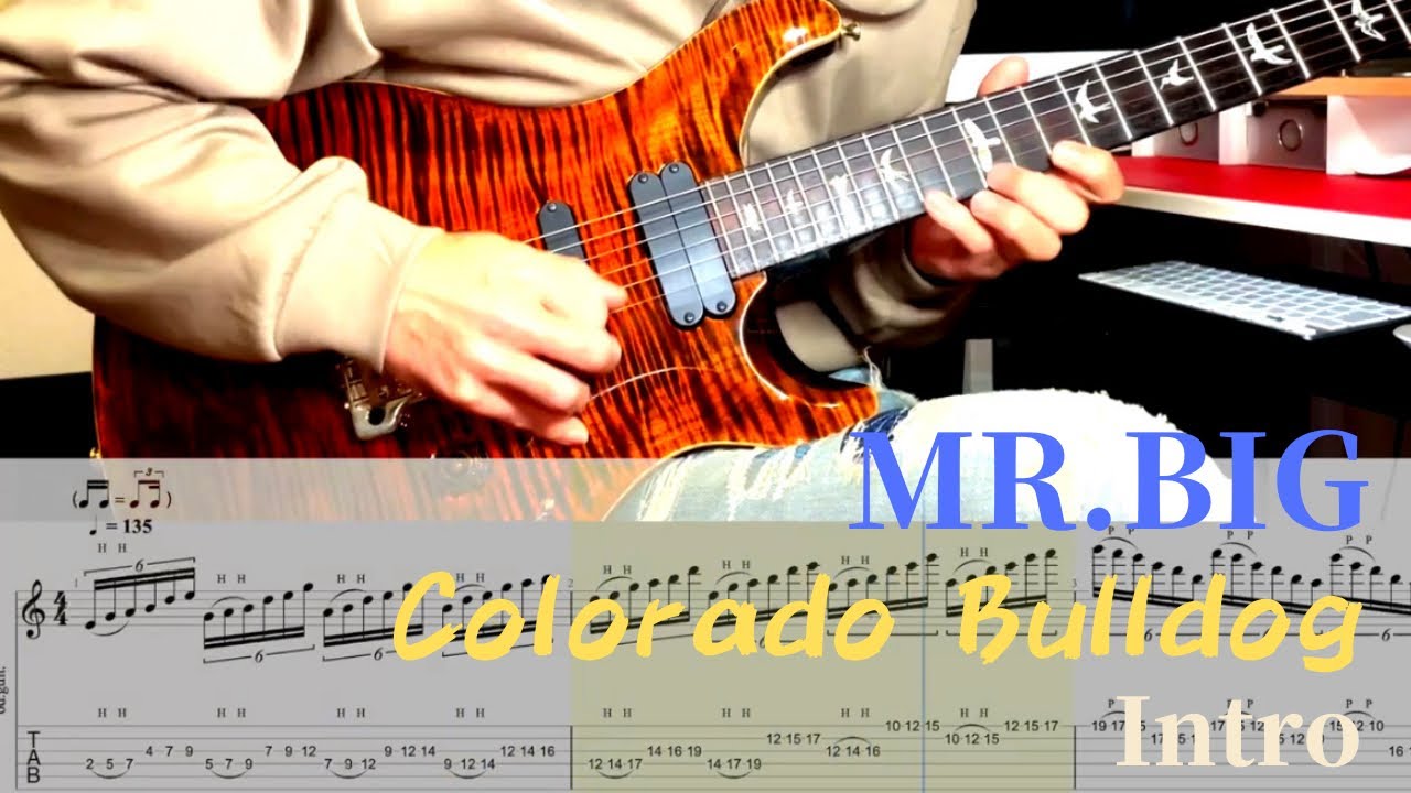 Tab】Mr.Big/Colorado Bulldog/Intro ギターカバー - YouTube