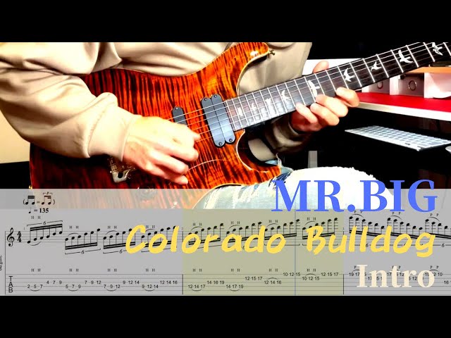 Tab】Mr.Big/Colorado Bulldog/Intro ギターカバー - YouTube