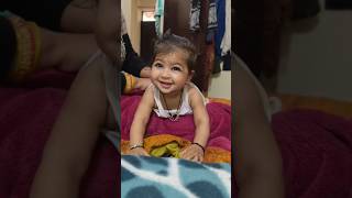 So Cute Baby Boy Enjoy Back Massage Born Baby