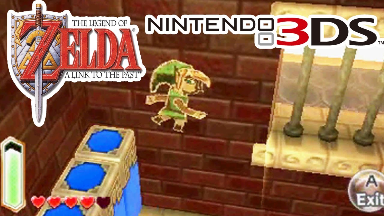 Zelda: A Link to the Past 3DS — официальный трейлер [доступен в праздники 2013 г.]