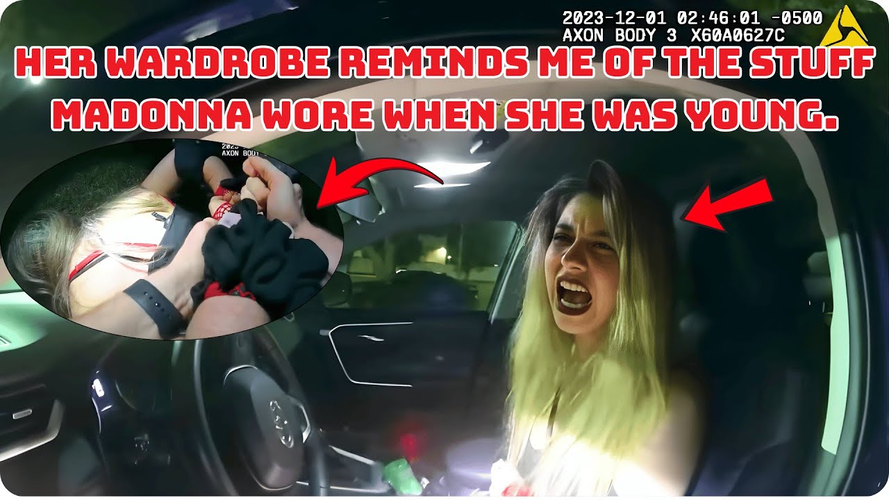 DUI Driver Refuses To Get Out Of Her Car, Ends Badly get yanked out of the car | W T A F ?
