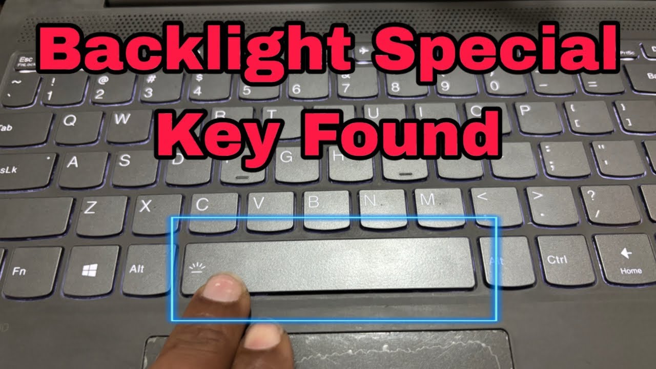 Laptop Keyboard Backlight Not Turning On Finding Special Key in Keyboard in Windows 11,10