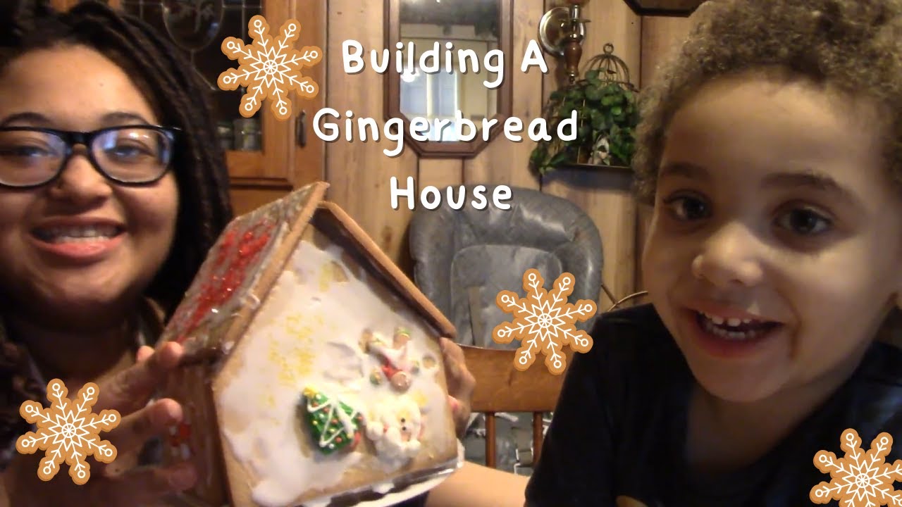 Making a Gingerbread House w/ My Son! 🍪🎄