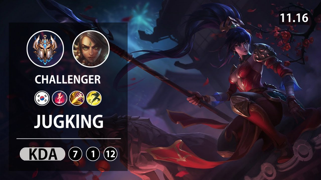 롤 챌린저 정글 니달리 장인 " JUGKING "  // LOL JUG Nidalee KR Challenger | Patch 11.15✅