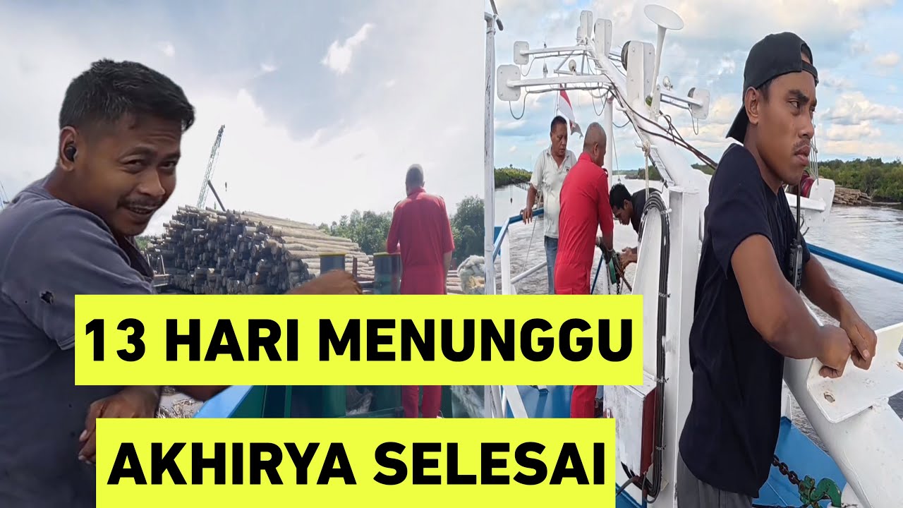 13 Hari Menunggu Tongkang Akhirnya Selesai Muat Tujuan Semarang