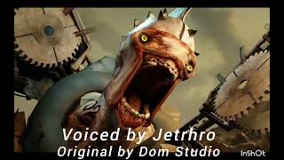 I voiced over dom studio