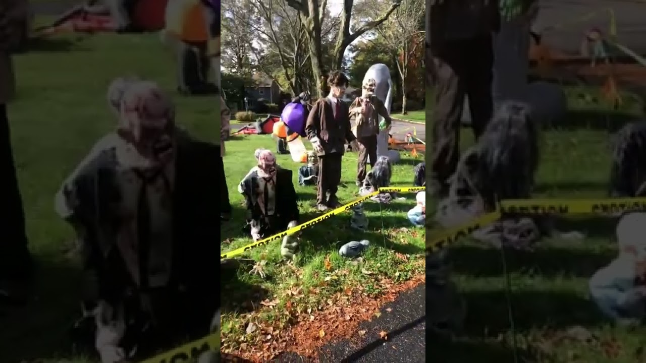 Zombie apocalypse theme from Halloween