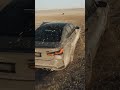 BMW Drift On Wet Mud Epic Drone Slow Motion 