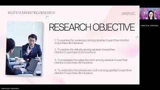 BG31103 INDIVIDUAL MARKETING RESEARCH ASSIGNMENT PRESENTATION