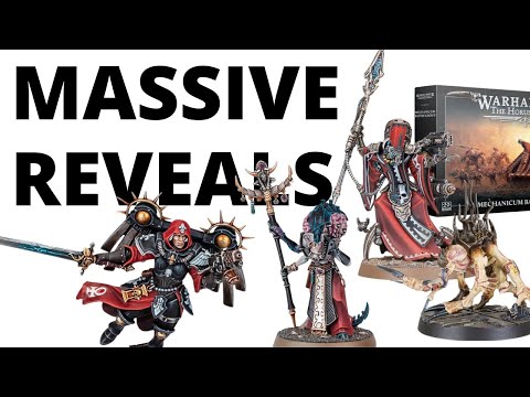 HUGE Reveals - New Battleforces, Combat Patrols, Codexes + Characters! Plus Mechanicum + Necromunda