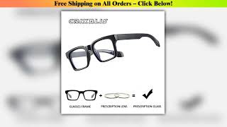 CRIXALIS Prescription Glasses Men Women Fashion Trendy Square Spectacle Frames Female Optical