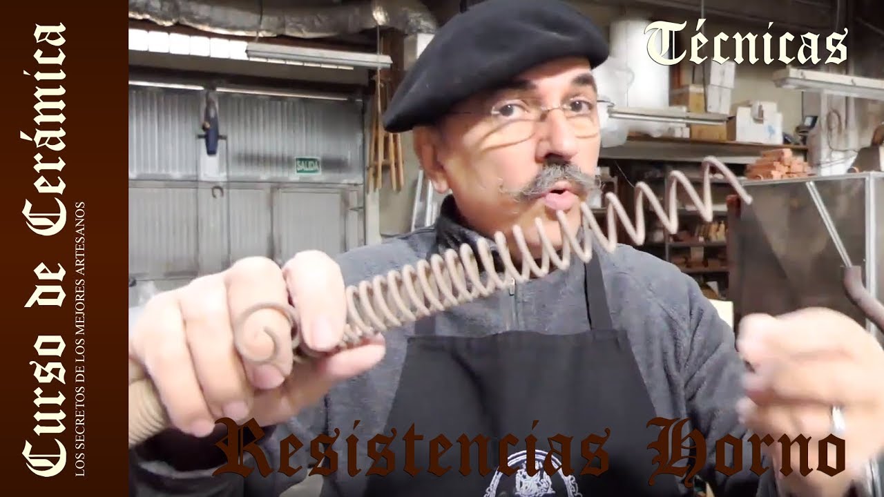 Curso de Cerámica - Resistencias Kanthal A1 para Horno de Cerámica - YouTube