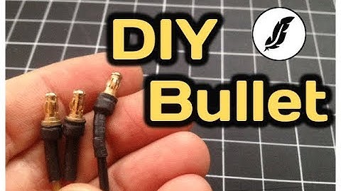 How to Solder Bullet Connectors to Brushless Motors FlyWoo Gold