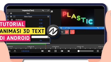 Cara Membuat Animasi Text 3D Di Android - Node Video Editor (Caranya Gampang Banget)