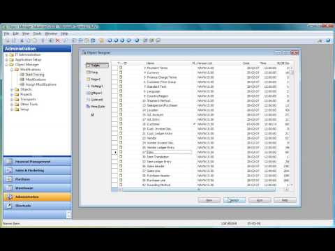 Object Manager Video 2: Trace Modifications in Save Mode