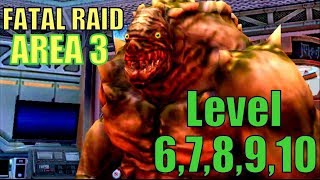 FATAL RAID Gameplay,AREA 3-level 6,7,8,9,10/High graphics used android & IOS Zombie game of 2017 screenshot 4