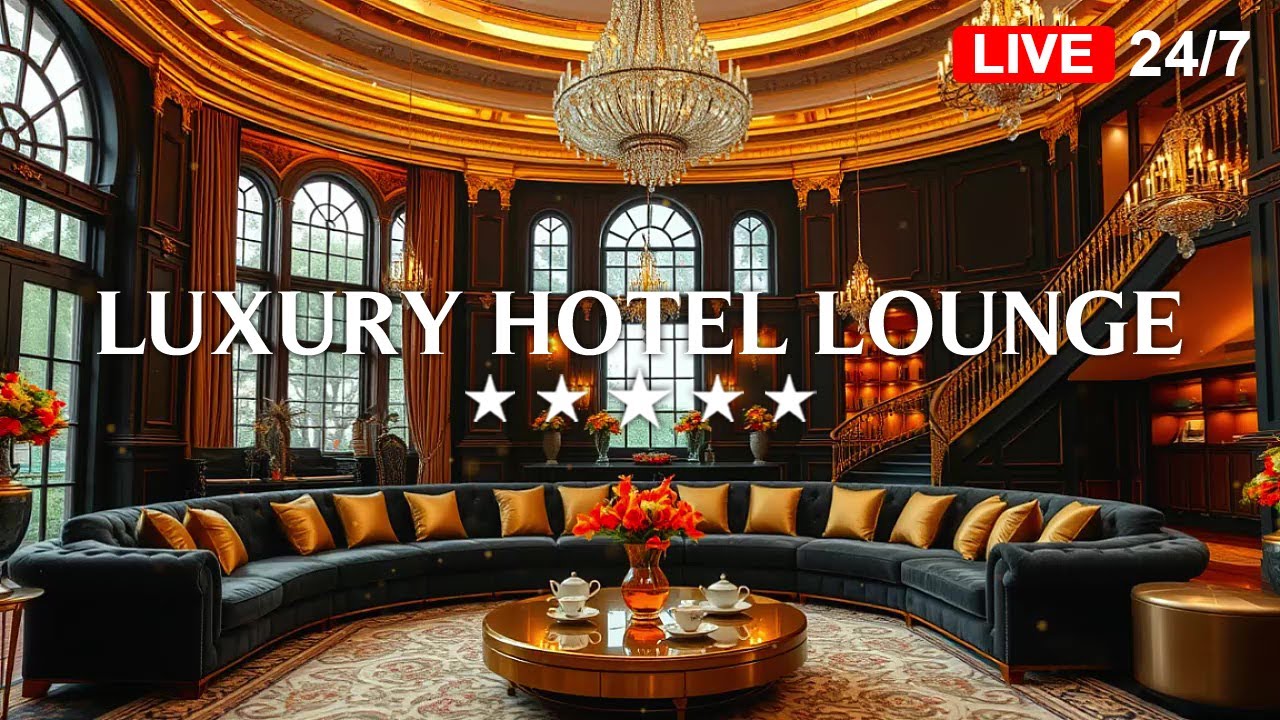 Luxury Hotel Lounge Jazz Saxophone Instrumental Soft Background Music ...