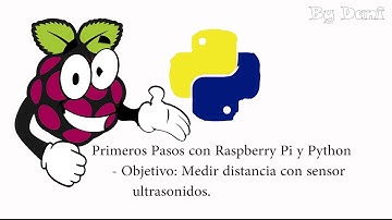 Sensor de ultrasonidos en Raspberry pi