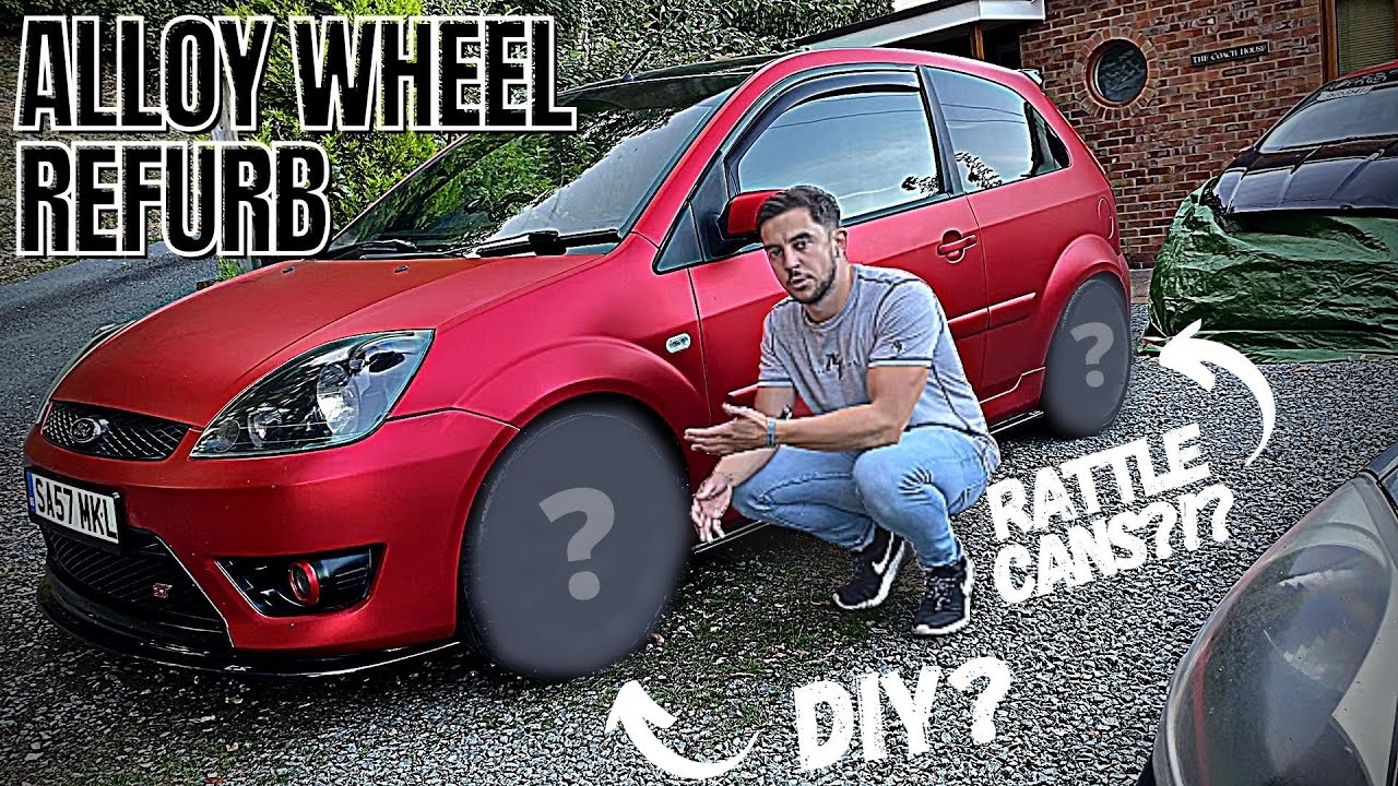Восстановление литых дисков на моем Fiesta ST150 MK6 | *Сделай сам* | *Грохот банок* | **2K CLEAR**