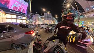 KL Night View Insta360 x5