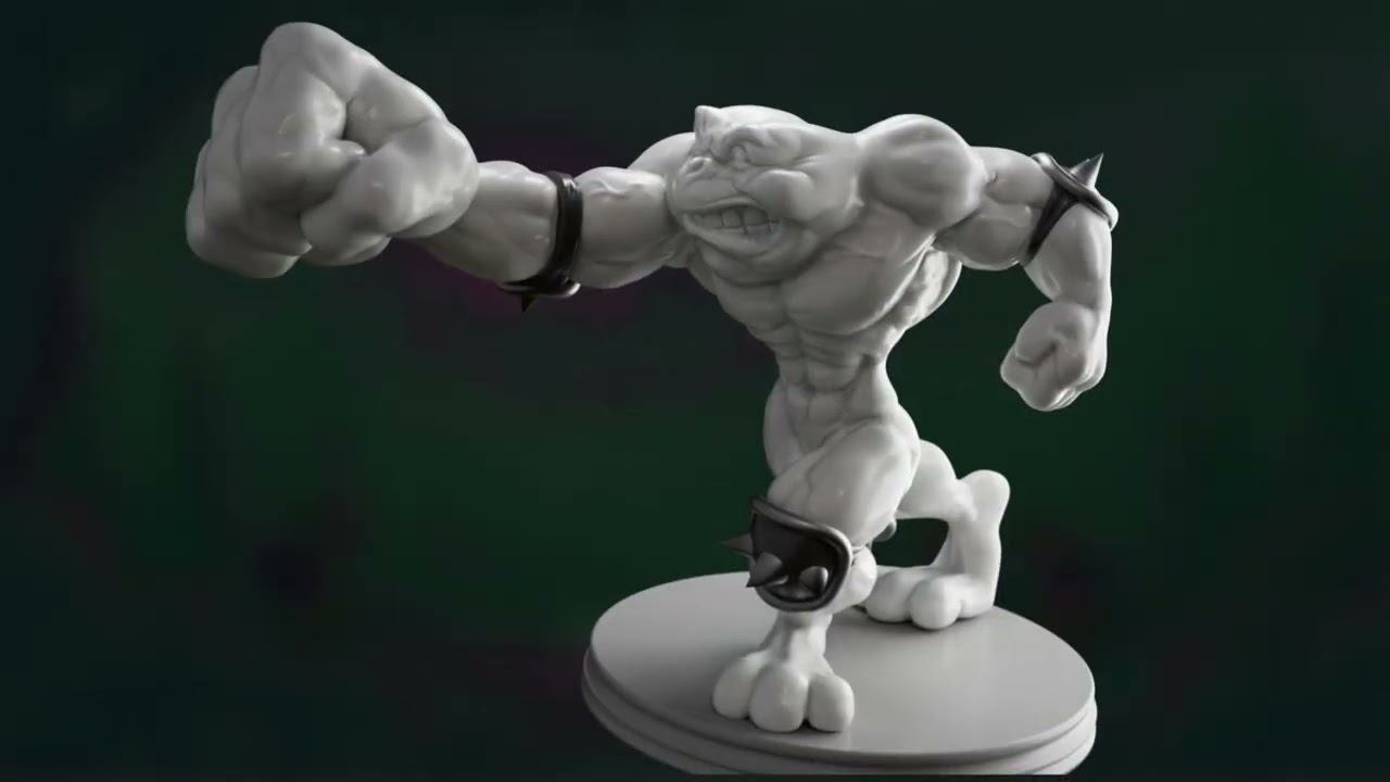 🔥 3D Battletoads Fan Art | Sculpting a Classic 90s Legend in Blender