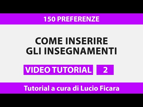 150 preferenze Gps 2023, come compilare la domanda: inserimento degli insegnamenti - VIDEO TUTORIAL