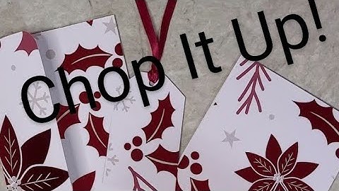 One Sheet of 12 x 12 Paper for an Envelope, Matching Card & Tag! Get Inspired & Let