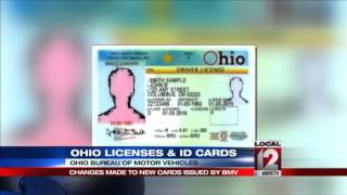 Changes made to new cards issued by BMV