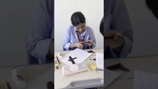The BusinessImprint..Business card making competition...#sjcw #Businesscard #mysore #competitions